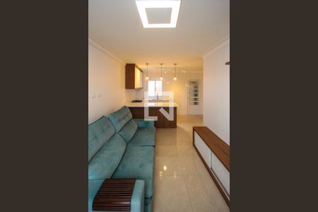 Sala de apartamento à venda com 2 quartos, 55m² em Chácara Mafalda, São Paulo