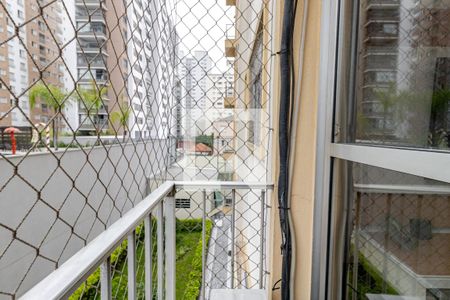 Varanda da Sala de apartamento à venda com 2 quartos, 56m² em Vila Dom Pedro I, São Paulo