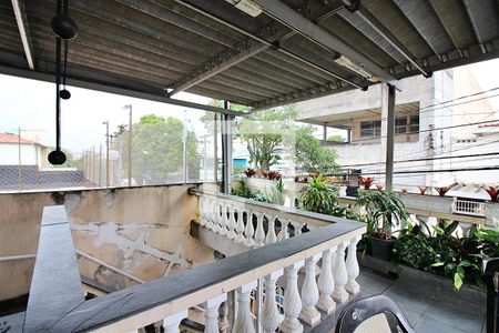 Varanda da Sala de casa à venda com 4 quartos, 242m² em Jordanópolis, São Bernardo do Campo