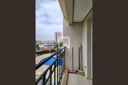 Varanda de apartamento à venda com 2 quartos, 67m² em Campestre, São Caetano do Sul