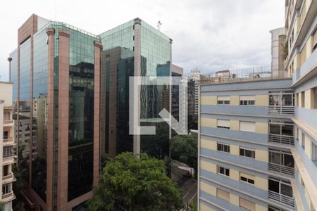 Sala - vista de apartamento para alugar com 4 quartos, 104m² em Cerqueira César, São Paulo