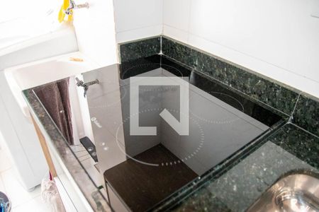 Studio para alugar com 30m², 1 quarto e sem vaga Studio para alugar com 30m², 1 quarto e sem vagaCozinha e Área de Serviço