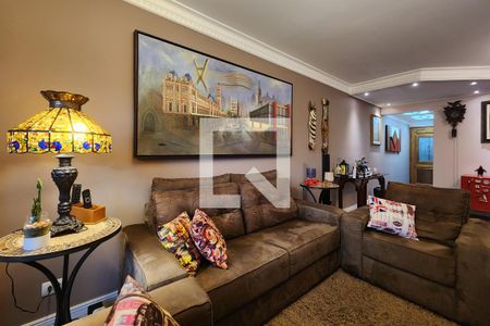 Sala de apartamento à venda com 3 quartos, 127m² em Barcelona, São Caetano do Sul