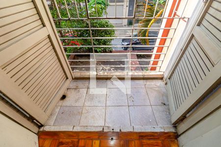 Varanda do Quarto de apartamento para alugar com 1 quarto, 45m² em Higienópolis, São Paulo