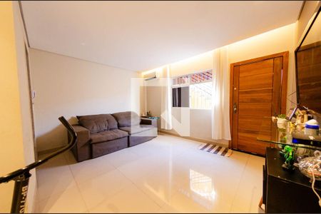 Sala de casa de condomínio à venda com 3 quartos, 122m² em Jardim America, Belo Horizonte