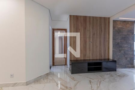 Sala de apartamento à venda com 3 quartos, 94m² em Coração Eucarístico, Belo Horizonte