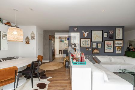 Sala de apartamento à venda com 3 quartos, 121m² em Jardim Caravelas, São Paulo