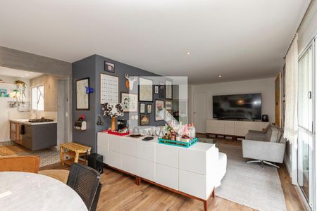 Sala de apartamento à venda com 3 quartos, 121m² em Jardim Caravelas, São Paulo