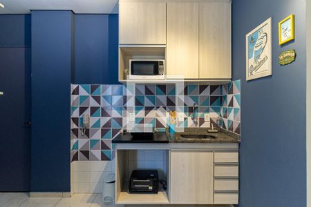 Studio à venda com 33m², 1 quarto e sem vagaCozinha