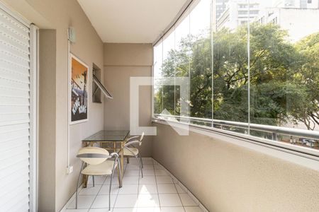 Varanda de kitnet/studio para alugar com 1 quarto, 33m² em República, São Paulo