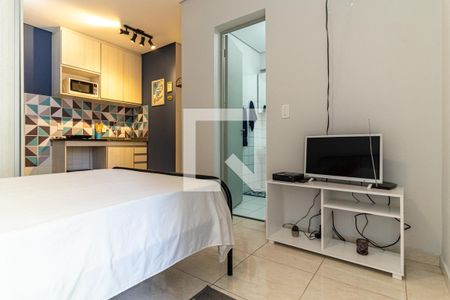 Studio - TV de kitnet/studio para alugar com 1 quarto, 33m² em República, São Paulo