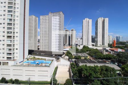 Vista da sala  de apartamento à venda com 2 quartos, 77m² em Barra Funda, São Paulo