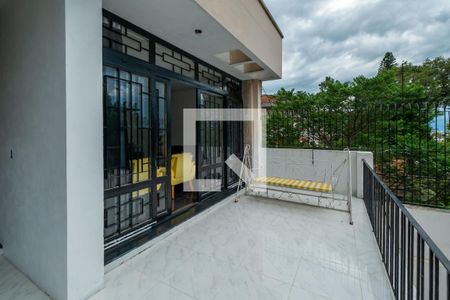 Varanda da Sala de casa à venda com 3 quartos, 380m² em Menino Deus, Porto Alegre