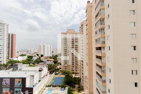 Vista da Varanda Gourmet  de apartamento à venda com 2 quartos, 79m² em Campestre, Santo André