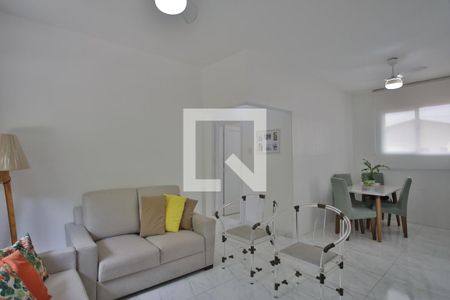 Sala de Estar e Jantar de apartamento para alugar com 2 quartos, 70m² em Vila Belmiro, Santos