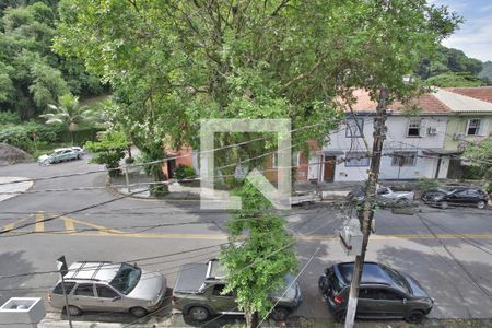 Vista da Sala de Estar e Jantar de apartamento para alugar com 2 quartos, 70m² em Vila Belmiro, Santos