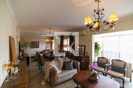 Sala de apartamento à venda com 3 quartos, 131m² em Vila Andrade, São Paulo