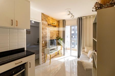 Sala de apartamento para alugar com 1 quarto, 34m² em Mooca, São Paulo