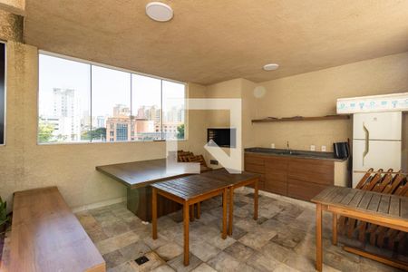Apartamento para alugar com 34m², 1 quarto e sem vaga Apartamento para alugar com 34m², 1 quarto e sem vagaÁrea comum - Churrasqueira