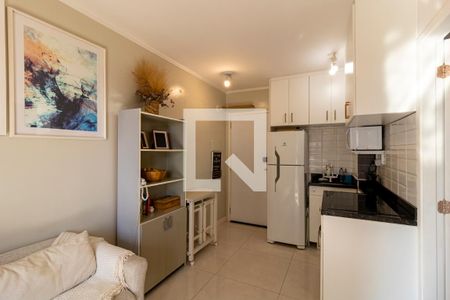 Sala/Cozinha de apartamento para alugar com 1 quarto, 34m² em Mooca, São Paulo