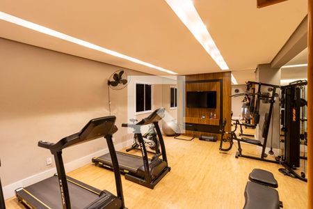 Apartamento para alugar com 34m², 1 quarto e sem vaga Apartamento para alugar com 34m², 1 quarto e sem vagaÁrea comum - Academia