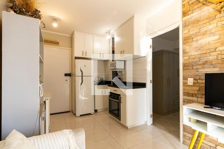 Sala/Cozinha de apartamento para alugar com 1 quarto, 34m² em Mooca, São Paulo