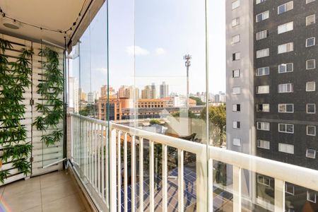 Varanda da Sala de apartamento para alugar com 1 quarto, 34m² em Mooca, São Paulo