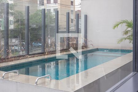 Área comum - Piscina de kitnet/studio à venda com 1 quarto, 29m² em Perdizes, São Paulo