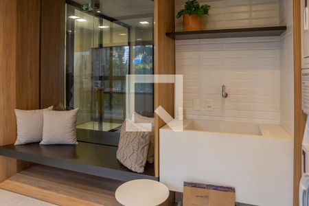 Studio à venda com 29m², 1 quarto e sem vagaLavanderia