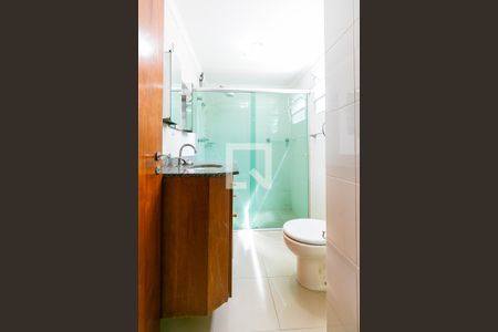 Banheiro da Suíte de casa para alugar com 3 quartos, 130m² em Chácara Santo Antônio (zona Leste), São Paulo