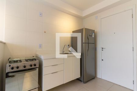 Cozinha de apartamento para alugar com 2 quartos, 35m² em Barra Funda, São Paulo