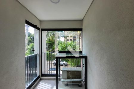 Varanda de kitnet/studio para alugar com 1 quarto, 22m² em Vila Mariana, São Paulo