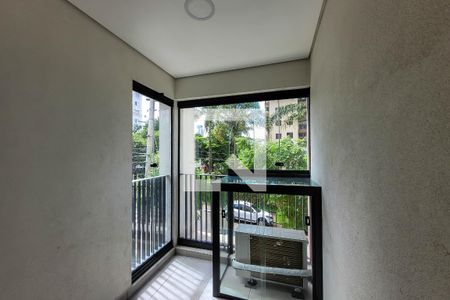 Varanda de kitnet/studio para alugar com 1 quarto, 22m² em Vila Mariana, São Paulo