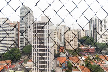 Vista da Varanda de apartamento à venda com 3 quartos, 140m² em Paraíso, São Paulo