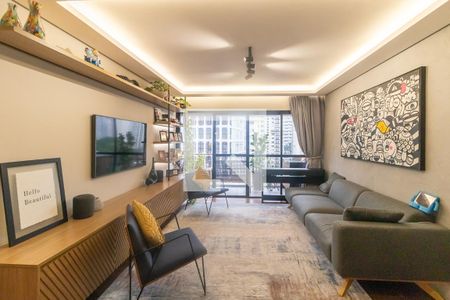 Sala de apartamento à venda com 3 quartos, 140m² em Paraíso, São Paulo