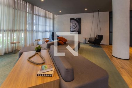 Studio para alugar com 22m², 1 quarto e sem vaga Studio para alugar com 22m², 1 quarto e sem vagaÁrea comum - Hall Social