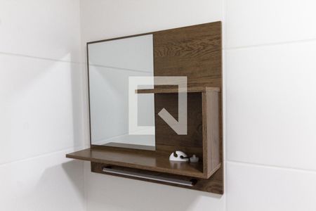 Apartamento para alugar com 28m², 1 quarto e sem vagaDetalhe do banheiro