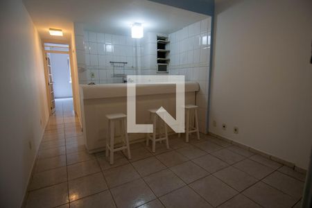 Sala/Cozinha de apartamento para alugar com 1 quarto, 36m² em Copacabana, Rio de Janeiro