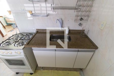 Apartamento à venda com 46m², 1 quarto e sem vagaCozinha 