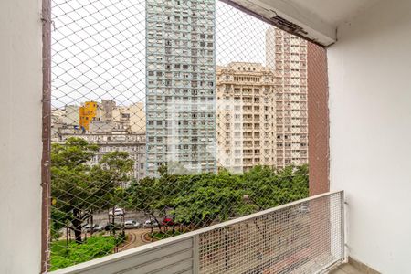 Varanda do Studio de kitnet/studio à venda com 1 quarto, 36m² em Santa Efigênia, São Paulo