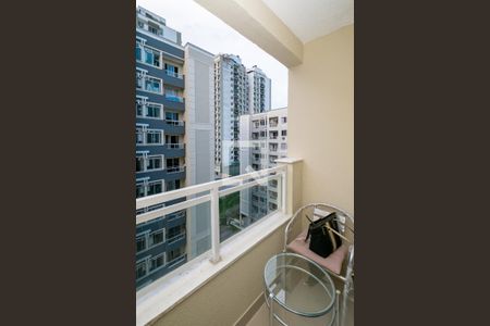 Varanda da Sala de apartamento à venda com 2 quartos, 54m² em Rio Comprido, Rio de Janeiro