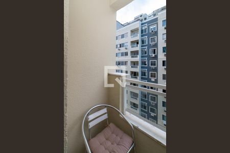 Varanda da Sala de apartamento à venda com 2 quartos, 54m² em Rio Comprido, Rio de Janeiro