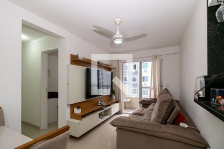 Sala de apartamento à venda com 2 quartos, 54m² em Rio Comprido, Rio de Janeiro