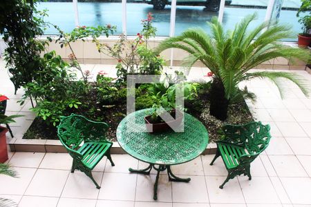 Vista da Sala de apartamento para alugar com 3 quartos, 100m² em Centro, São Vicente