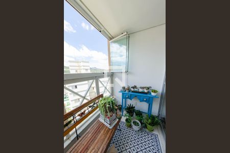 Varanda de apartamento à venda com 4 quartos, 105m² em Buritis, Belo Horizonte