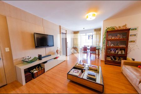 Sala de apartamento à venda com 4 quartos, 105m² em Buritis, Belo Horizonte