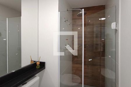 Banheiro de apartamento para alugar com 1 quarto, 27m² em Vila Mariana, São Paulo