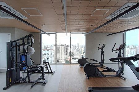 Apartamento para alugar com 27m², 1 quarto e sem vagaAcademia