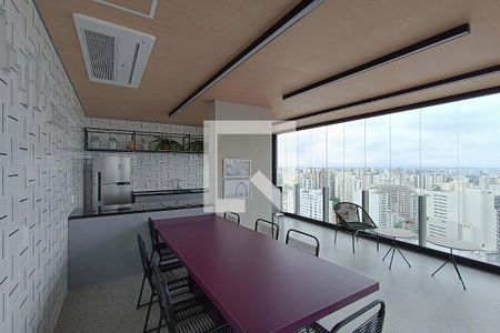 Apartamento para alugar com 27m², 1 quarto e sem vagaÁrea comum - Churrasqueira