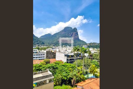 Varanda da Sala Vista de apartamento para alugar com 1 quarto, 56m² em Barra da Tijuca, Rio de Janeiro